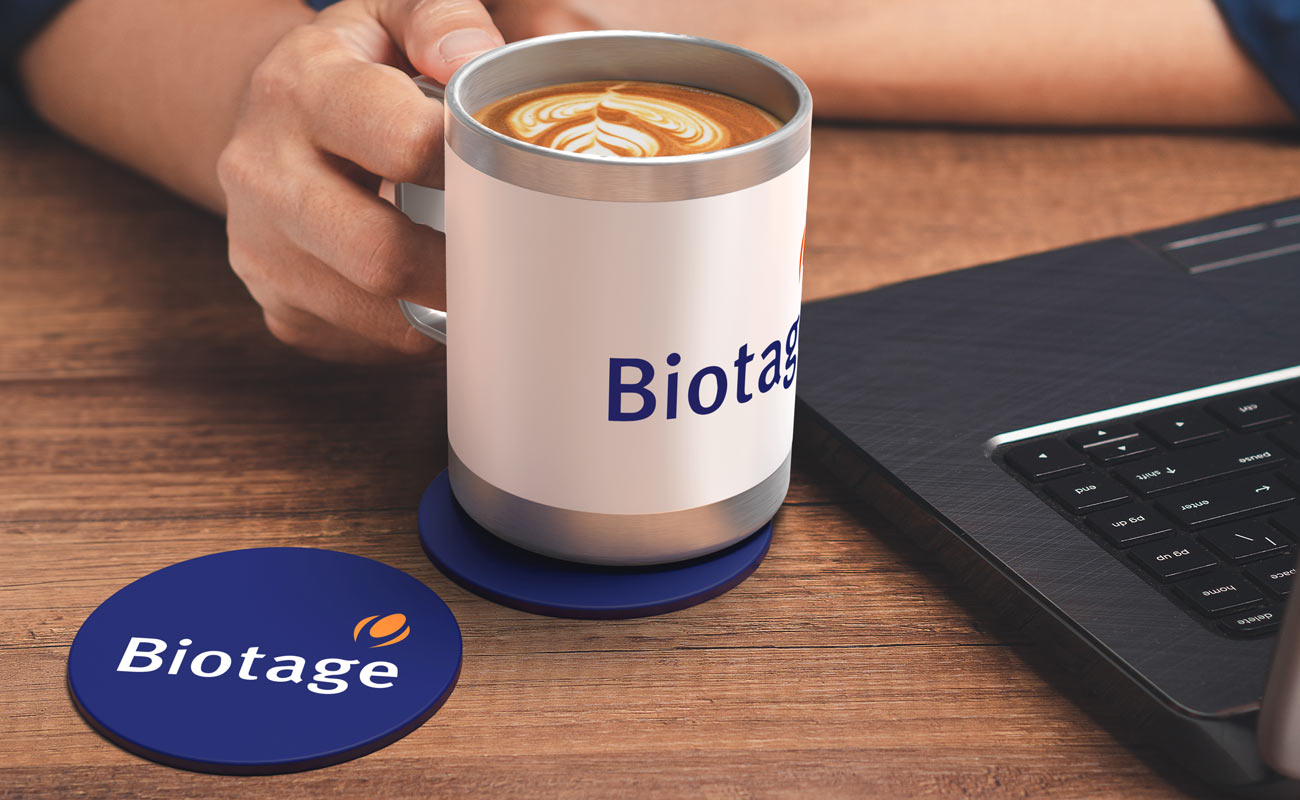 Gummy - Promotional Coasters with Logo