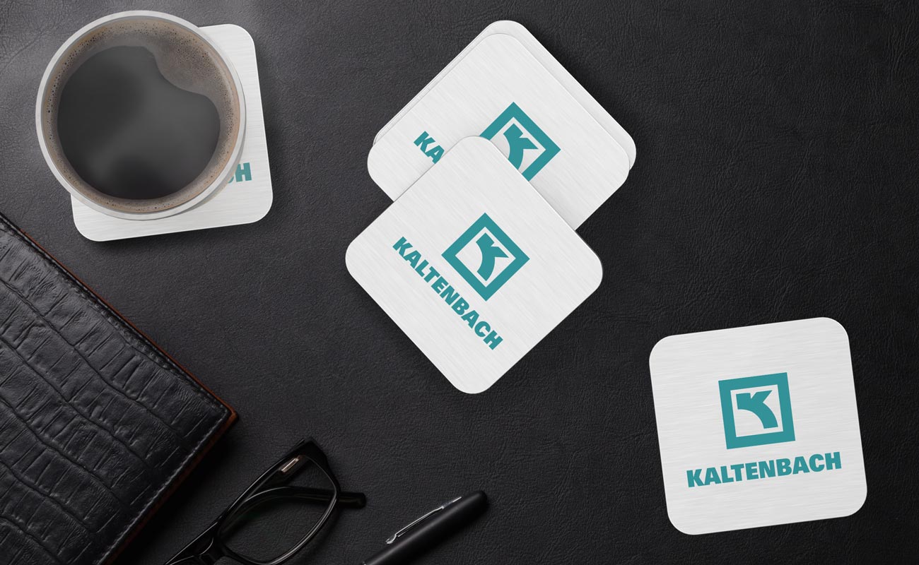 Node - Coasters with Logo